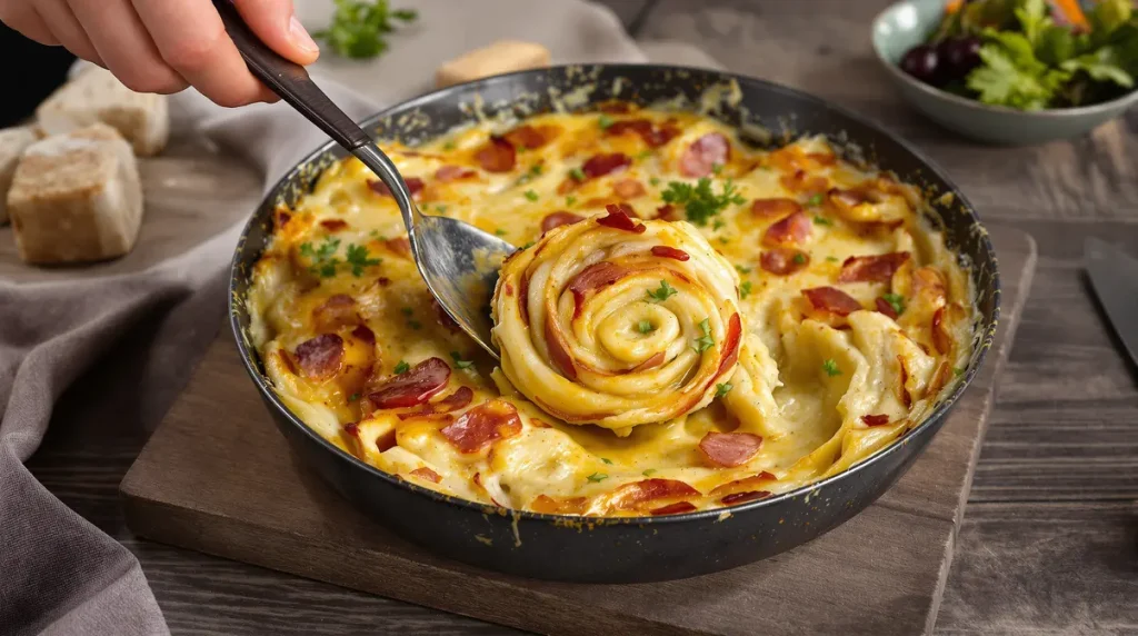 Gratin léger poireaux-jambon prêt en 25 minutes : savoureux, peu calorique et ultra rapide