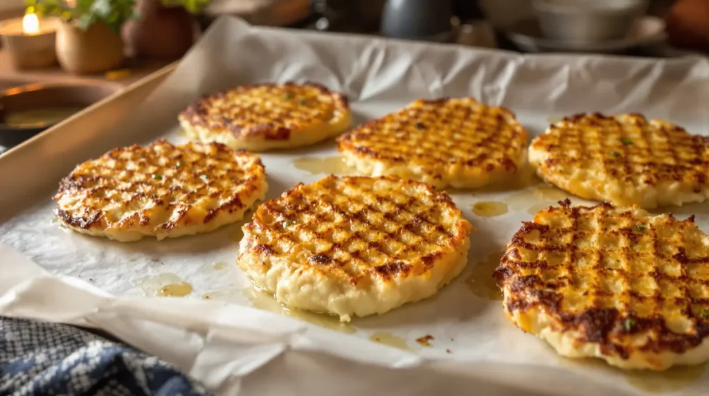 « Je les prépare en 10 minutes pour toute la famille » : mes galettes de pommes de terre crousti-fondantes au four, tellement plus légères que des frites