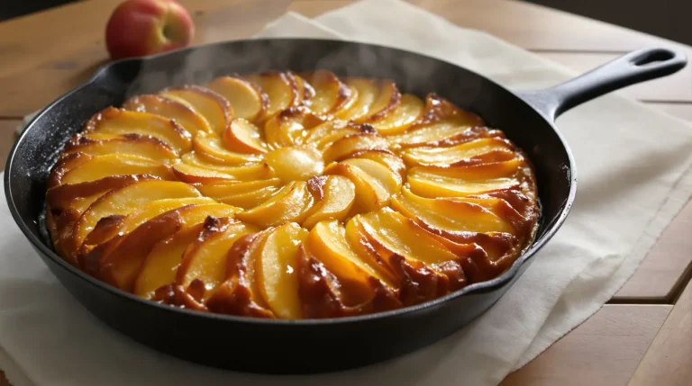 « Une poêle, et c’est tout » : mon gâteau aux pommes favori sans allumer le four